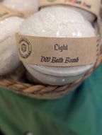 D20 Spell Bombs - magic themed Essential Oil Bath Bombs with mystery dice inside