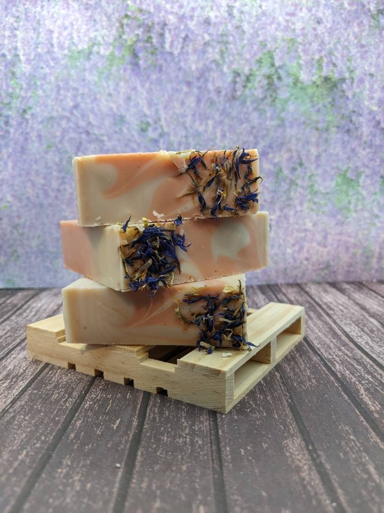 Wildflower all natural handmade cold process soap