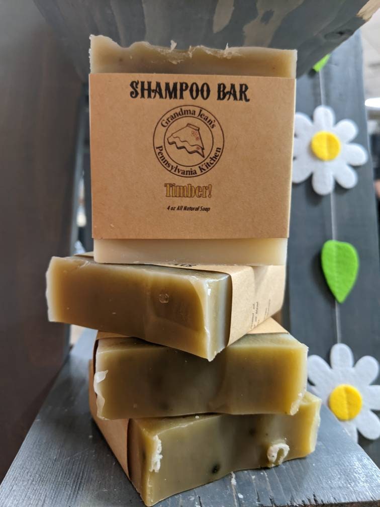 Wholesale All Natural Shampoo Bar: Plastic & Phthalate Free, Rosemary Mint