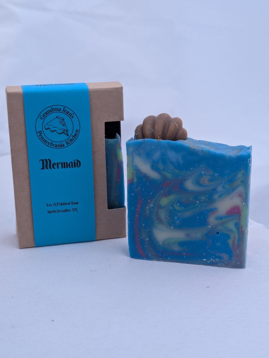 Mermaid - Magical Mythical Creature Themed 100% All Natural Handmade Cold Process Soap